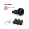 Universal Car Manual Gear Shift Knob Adapter For M12x1.25 Thread Aluminum Alloy