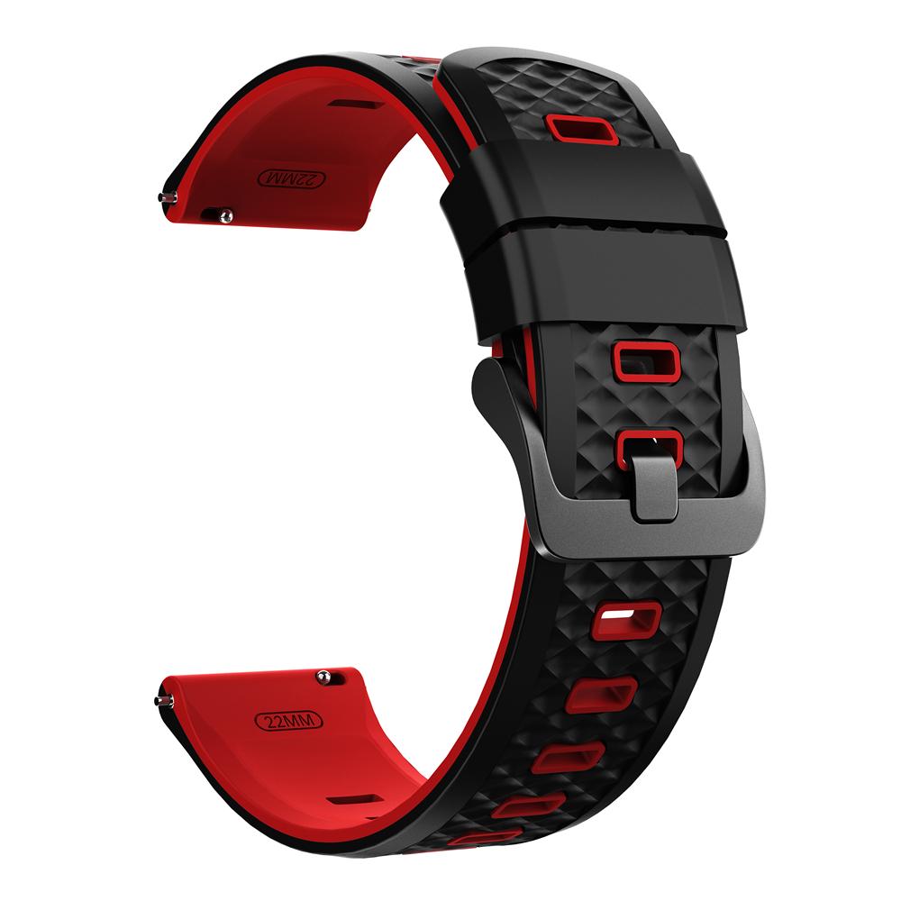 22 мм ремешок для часов TicWatch Pro 2021/3 Ultra LTE/GPS Силиконовый ремешок для TicWatch Pro GTW GTH2 GTX S2 E2 Спортивный браслет