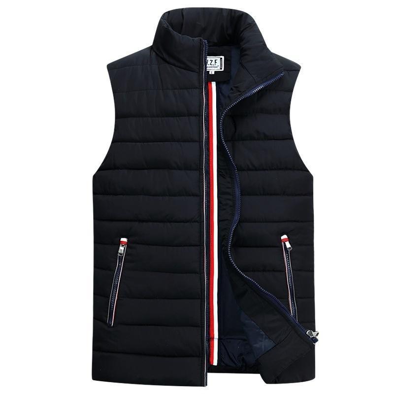 Couple's Lightweight Down Cotton Jacket 200 Kg Waistcoat Oversize Fat Mm Down Cotton Vest for Fall and Winter Men and Women