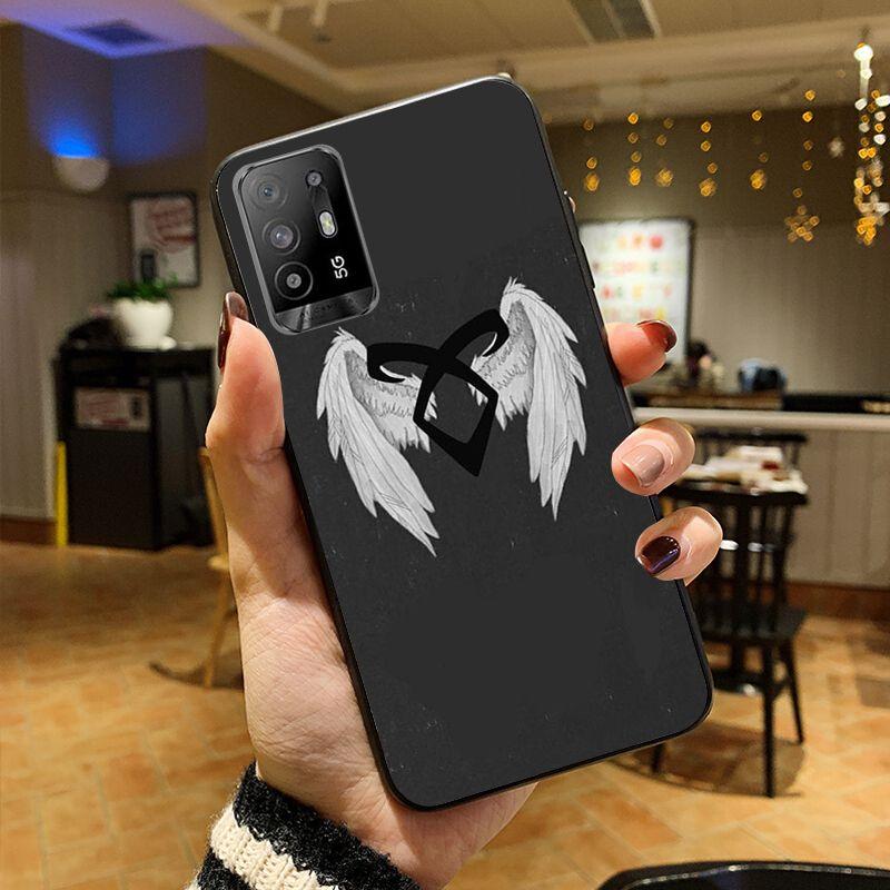 Чехол для телефона Funda American TV Series Shadowhunters для OPPO A74 A94 A3S A5S A9 A12 A15S A52 A53S A72 A73 2020 A91 5G, чехлы