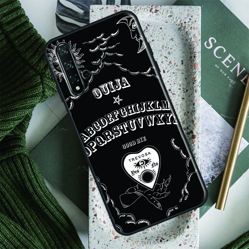 Чехол Ouija Board для Huawei Honor 70 50 X8 X9a Magic5 90 Lite P20 P30 P40 P60 Pro P Smart Nova 5T
