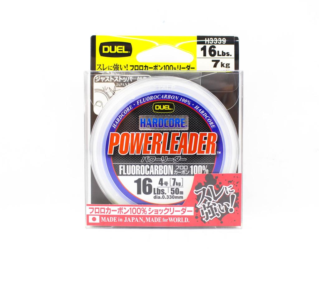 Yo Zuri Duel Hardcore Power Leader Fluorocarbon 16lb 50m H3339 (1158)