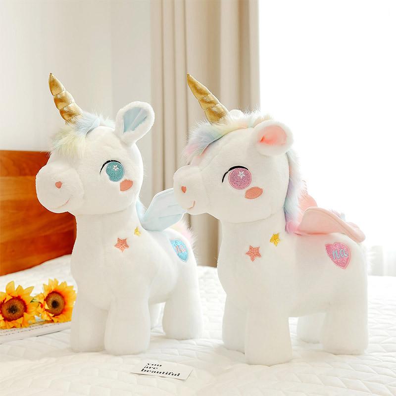 Charming Large Unicorn Plush Toy Ideal For Sleeping And Hugging Perfect For Children