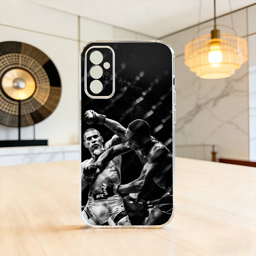 Pereira-s Alex Fighting Phone Case For SamsungA10,12,20,21S,30,31,40,50,51,52,70,71 Transparent Cover