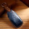 Чехол для автомобильного ключа из натуральной кожи для моделей Geely - защита ручной работы.