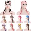 1PC Muslim Hat Women Turban Floral Printing Chemotherapy Cap Head Wrap Women Accessories