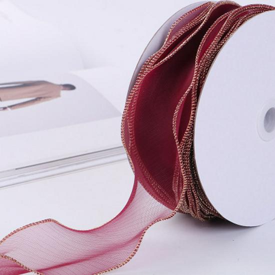 2,5 см Атласная Лента для DIY Упаковки Подарков, Цветочных Композиций и Декора Коробки для Торта