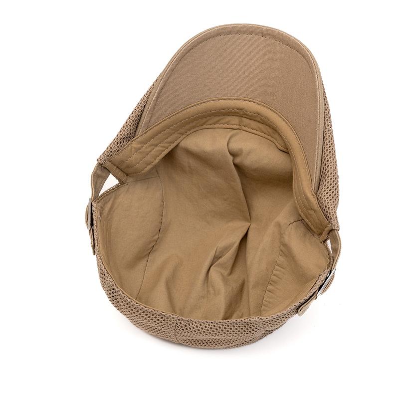 Летняя сетчатая дышащая мужская кепка Forward Cap British Beret Outdoor Sunshade Newsboy Cap