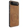 Роскошный магнитный беспроводной чехол для телефона для iPhone 17 Air, противоударная матовая кожаная задняя крышка для iPhone 17 AIR, чехлы 17 Air