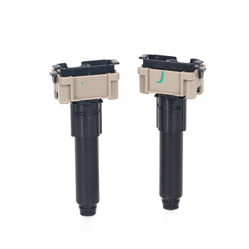 Для Toyota Land Cruiser Prado LC150 2010- Передний бампер автомобиля фара омывателя фар форсунка насос крышка