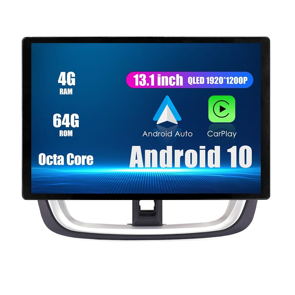 Android радио 13,1 "автомобильное стереонавигационное головное устройство мультимедийный плеер GPS для Toyota Vios 2017 седан 2016