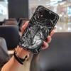 Силиконовый защитный чехол для телефона ZTE Blade A34 TPU с милым граффити, противоударный, прочный, модный дизайн