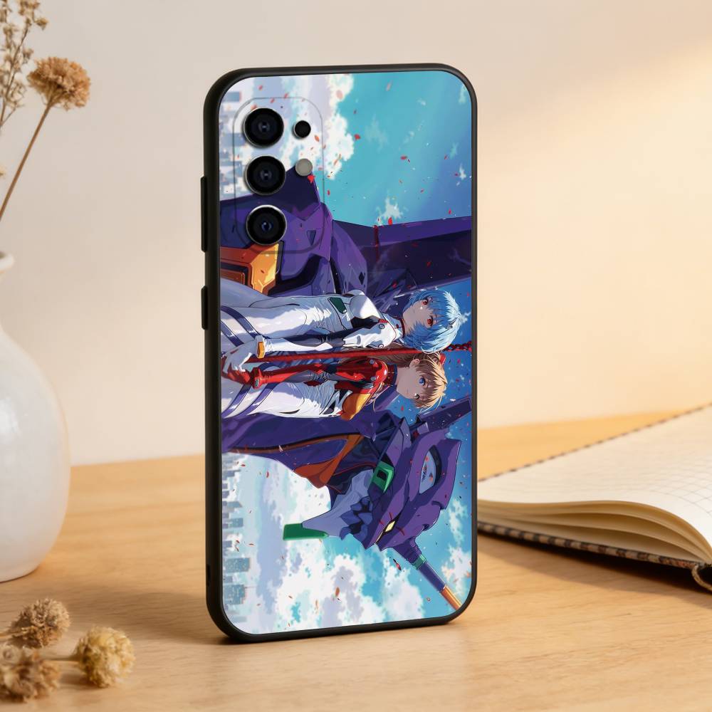 Чехол для телефона Neon Genesis Evangelion для Samsung S25, S24, S21, S22, S23, S30, Ultra, S20, Plus, Fe, Мягкий силиконовый черный чехол
