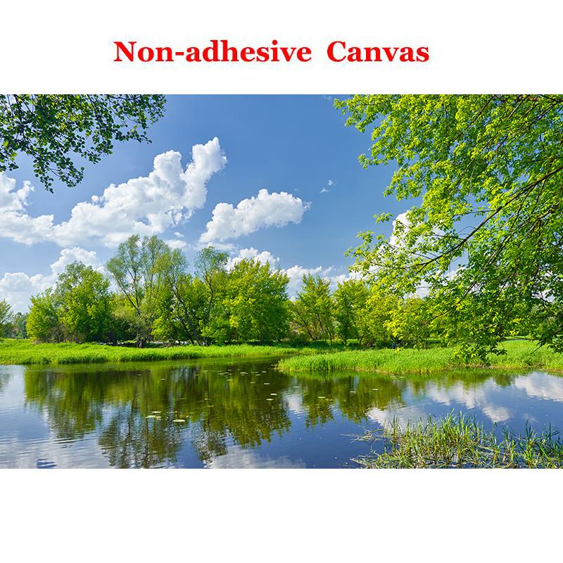 Лесной вид на озеро, природный пейзаж, 3D фото обои для спальни, гостиной, дивана, ТВ, фон, папье-пеинт, индивидуальный постер, настенная роспись