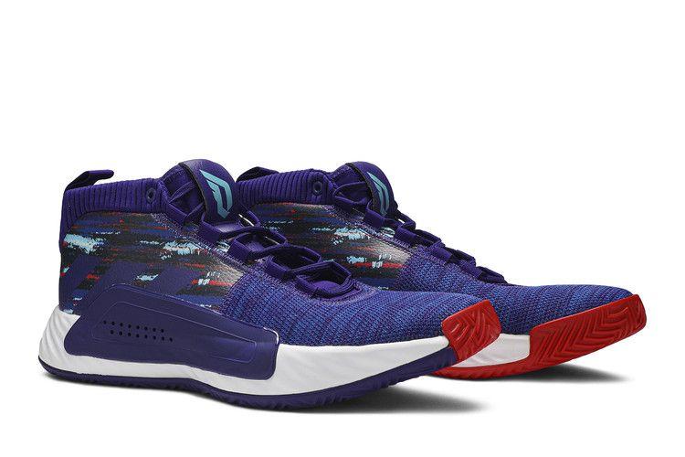 Men's Sneakers adidas Dame 5 Collegiate Purple Collegiate Purple/Collegiate Royal/Footwear White
