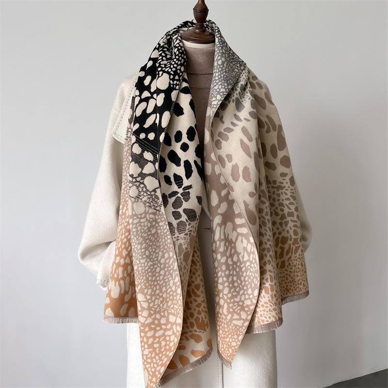 Роскошный бренд пашмины шаль шарф-обертка для женщин дизайн зима теплый кашемир шарфы бандана женский толстое одеяло мягкий буфанда