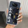 Чехол для телефона JDM Tokyo Drift Sports Car для Xiaomi Poco X5 X6 X7 Pro F7 Ultra M7 Redmi 15 15C 13 13C 12 12C 10 10A 10C 9 9A 9C 9T