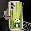 Милый Мультяшный Панда Мягкий Чехол для Телефона для Xiaomi Poco X7 X6 X5 Pro X4 Gt X3 F7 Ultra M8 M7 Redmi 15C 15 14C 13 13C 12 12C 10 10C