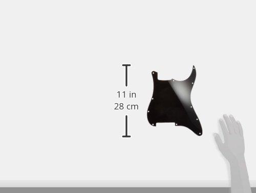 Пикгард Scud типа ST, только по внешнему контуру, для электрогитары, SC-B3P-2, черный, 3-составной