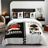 Bed Three-Piece King Queen Couple Quilt Cover Digital Printing Bedding Pillowcase Quilt Cover Home Textile