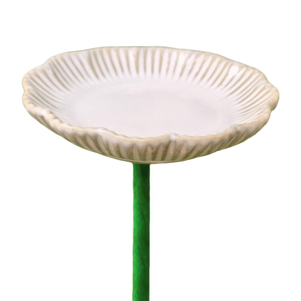 Ceramic Bee Bird Feeder Garden Decoration Insect Water Dispenser Hummingbird Feeder Outdoor