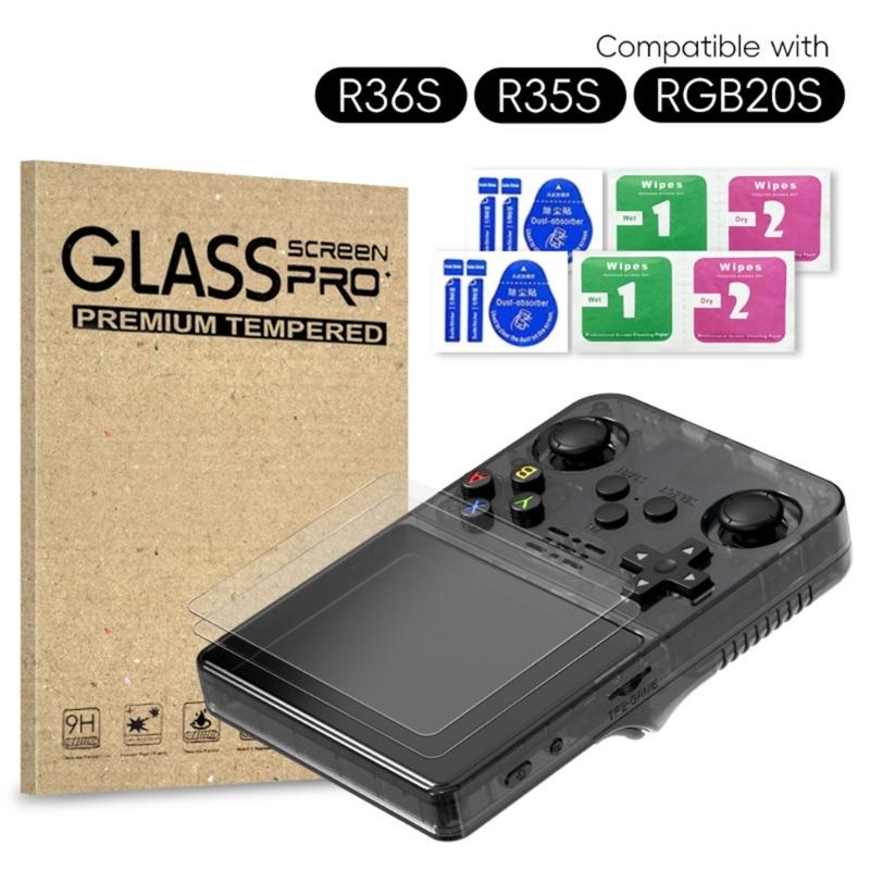 Прозрачная защитная пленка для R36S/R35S/RGB20S Устойчивая к царапинам Чувствительная к касаниям Закаленная пленка Защита от отпечатков пальцев