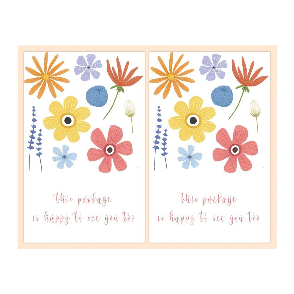 10-50Pcs/Pack This Package Is Happy To See You Too Stickers Seal Labels For Small Business Package Decor Thank You Stickers