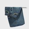 Spring 2024 Women's High Waist Retro Split Denim A-Line Skirt