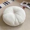 Stylish Round Thick Cotton And Linen Futon Cushion Balcony Bay Window Tatami Cushion