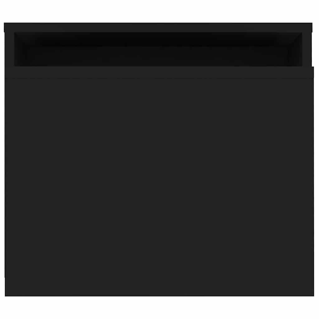 Coffee Table Set Black 100 x 48 x 40 cm Particleboard
