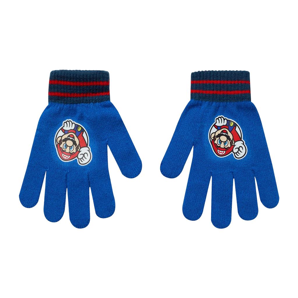 Super Mario Boys Beanie & Gloves Set