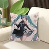 H-Hatsune Miku Наволочки Чехлы для подушек Мягкие подушки Декоративные подушки для дивана Элегантная комната Сон Дом