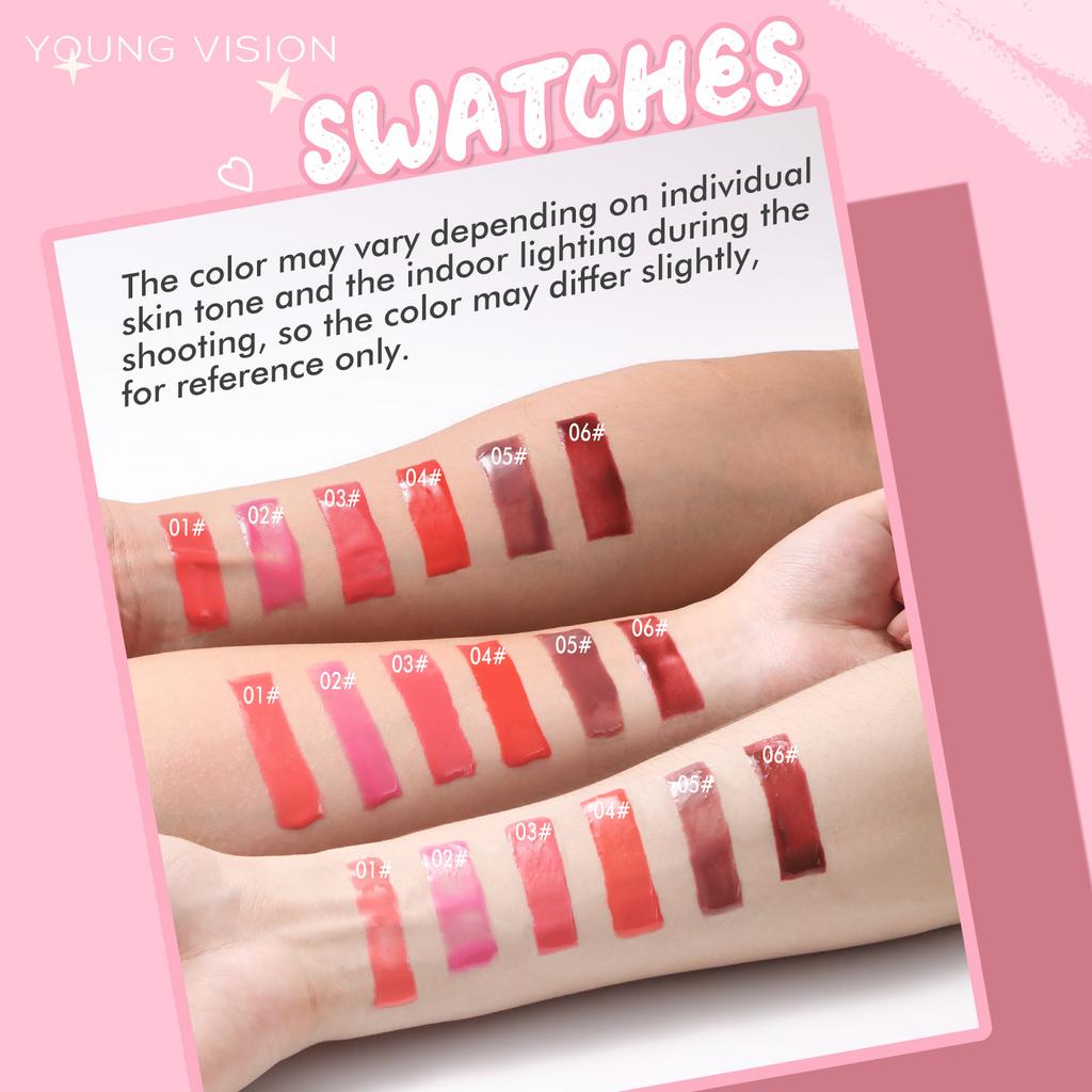 YOUNG VISION 1 шт. Twist Lip Gloss Moist Moist Color Lip Gloss Lip Oil