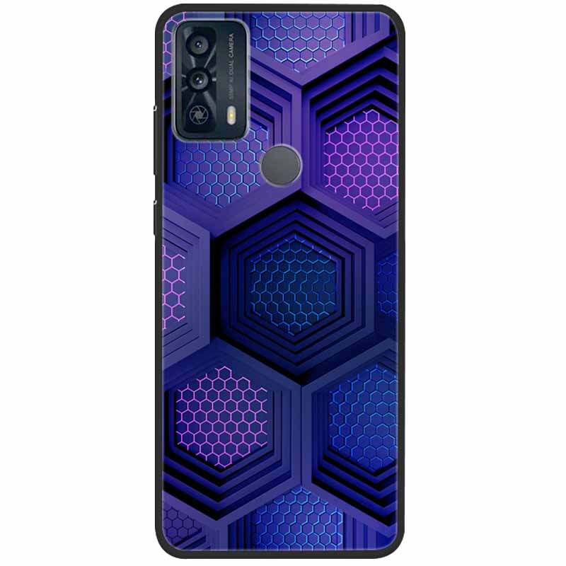 Чехол For TCL 20B Case 6159K Силиконовый Мягкий Модный TPU Чехол для Телефона для TCL 20B Case для TCL 20B 20 B Бампер Защитный TPU Оболочка