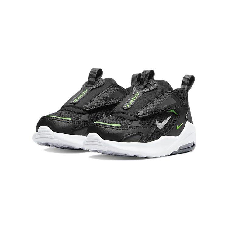 Nike Кроссовки Air Max Bolt Low top для бега Черно-белые для младенцев и малышей CW1629-006
