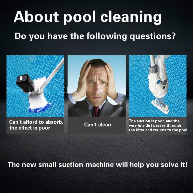 Бассейн, пруд для рыбы загрязнение машина фильтрующее устройство всасывание экскрементов очиститель бассейна для подводного вакуумного насоса Семейные расходы Треугольник