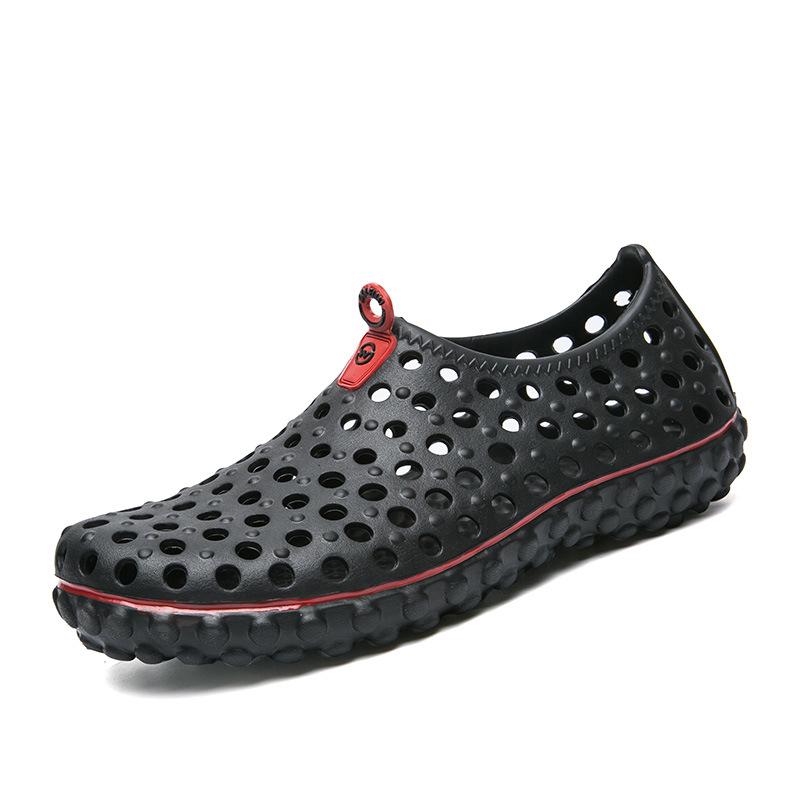 Сандалии Trend Bag Heel Hole Shoes Sports Casual Waterproof Beach Shoes Platform Non-Slip Men's Slippers