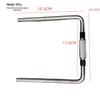 L-Shaped Tom-Tom Stand with Enhanced Universal Ball Clamp