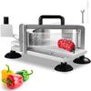 Commercial Tomato Slicer, 1/4 Inch Tomato Cutter Slicer, Stainless Steel Heavy Duty Tomato Slicer Machine