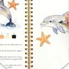 Marine Animal Theme Watercolor Practice Book Spiral Bound Painting Notebook  Beginner Learning
