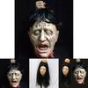Halloween Haunted House Scene Decor Latex Filled Head Prop For Party And Bar Setup