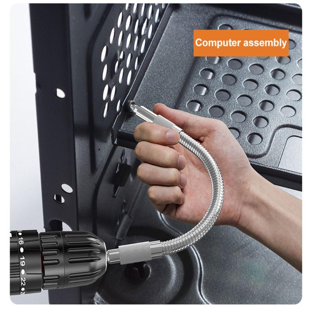 Гаечный ключ Гибкий вал Насадка-отвертка Адаптер Держатель электродрели Универсальный мягкий вал