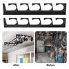 Fishing Rod Holder Wall or Ceiling Mounted Fishing Pole Holders Space Saving Fishing Rod Organizer for Horizontal Fishing Rod Storage