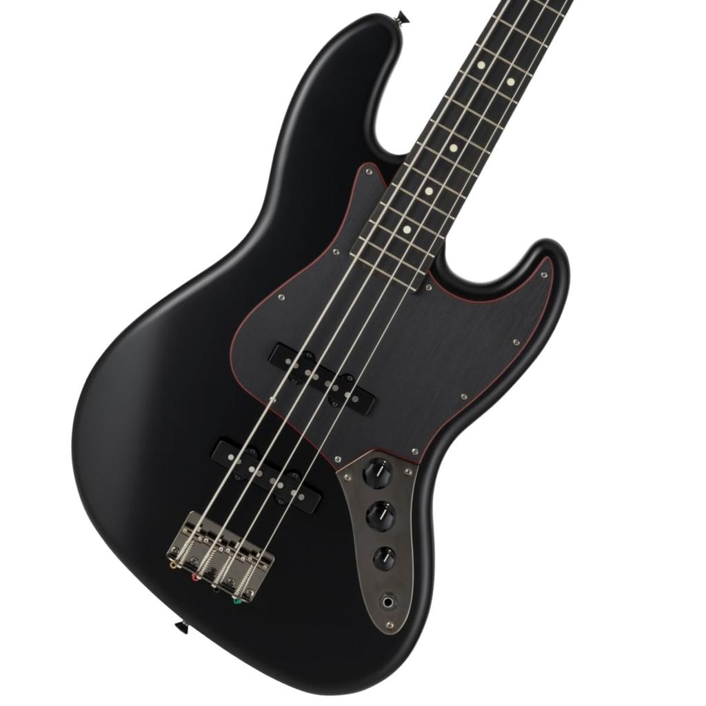 Fender /Сделано в Японии Ограниченная серия Hybrid II Jazz Bass Noir Палисандровая накладка грифа Черный