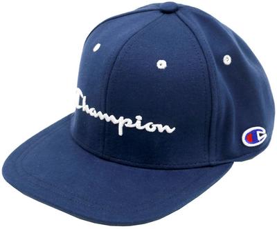Champion Embroidered Baseball Cap, Navy, One Size