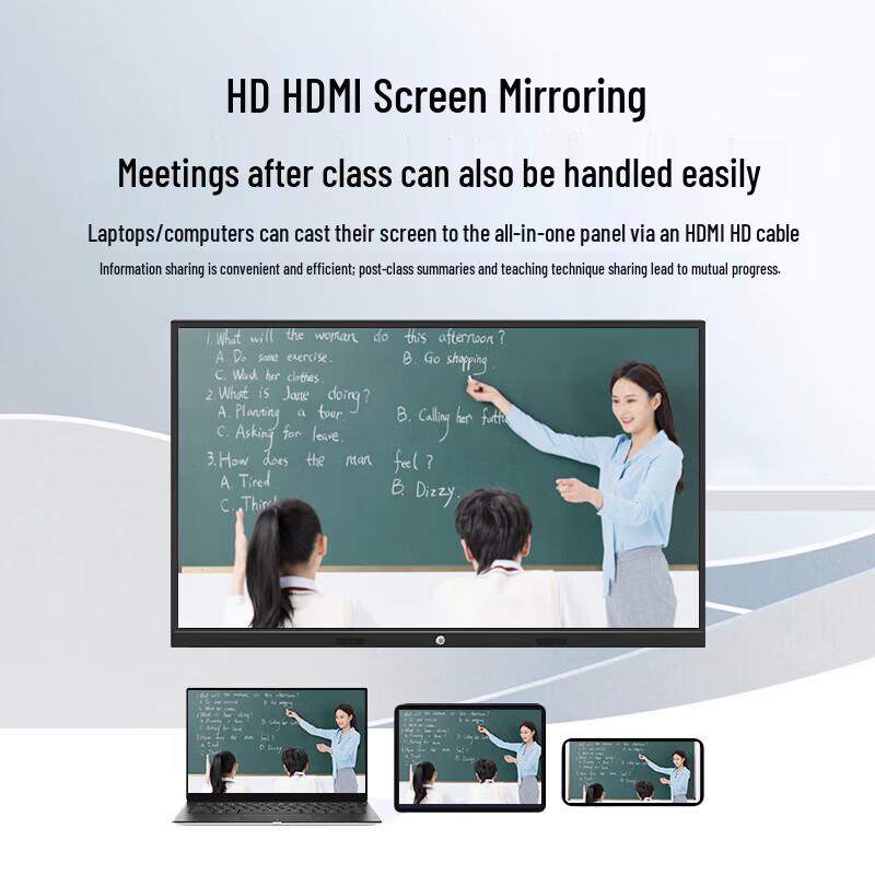 Luobao Yi 4K Interactive Smart Whiteboard (CN version)