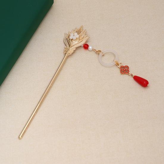 Заколка для волос в китайском стиле Дракон и Феникс с кисточками для женщин и девочек, длинные заколки для волос, украшение, китайский древний костюм ханьфу, аксессуары для волос