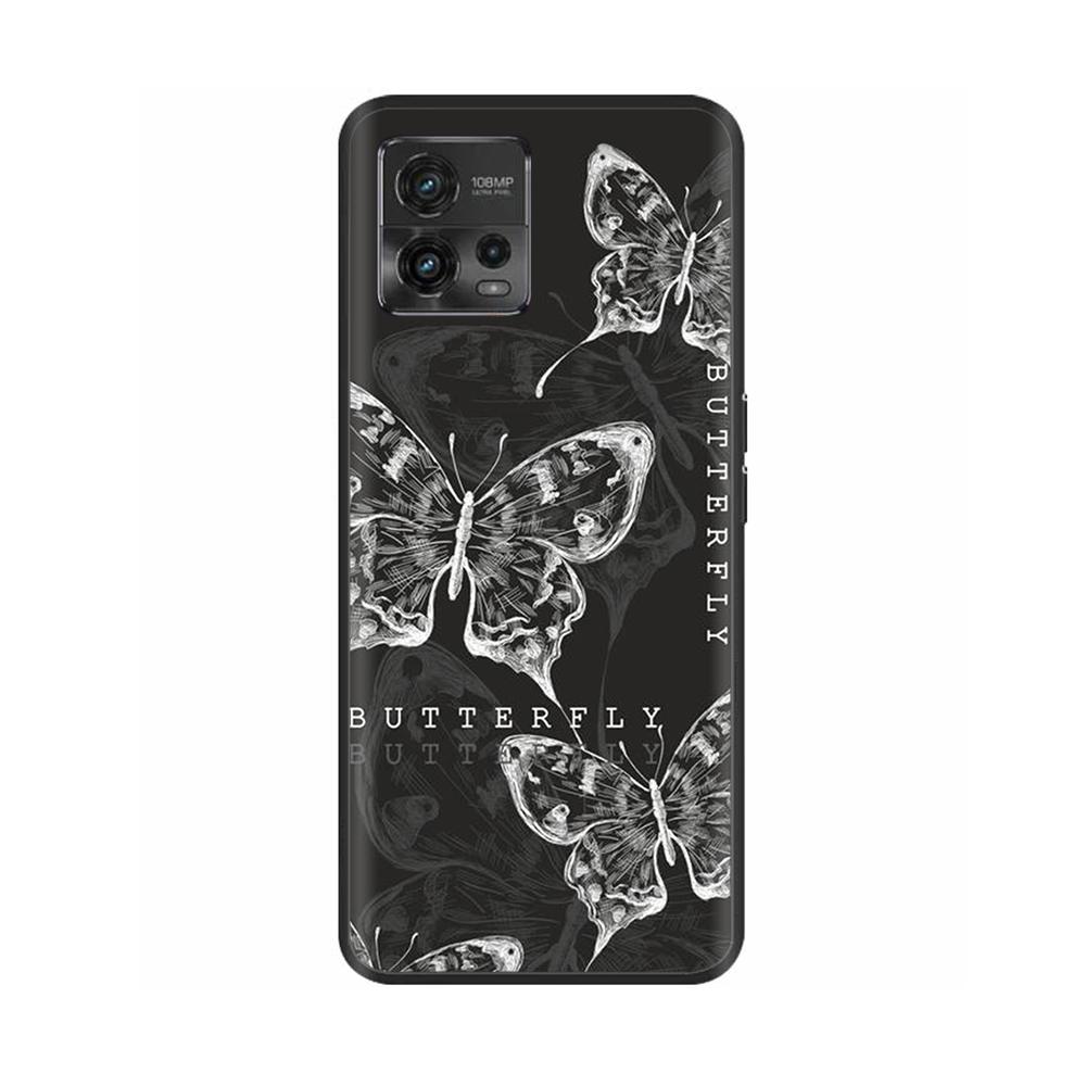 For Moto G72 Case Couple Panda Phone Back Cover For Motorola G72 Cover MotoG72 G 72 Protective Soft Liquid Silicone Funda Bumper