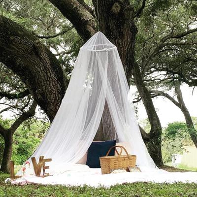 Практичная занавеска для кровати, тонкая сетка, декоративный универсальный круглый купол, балдахин для принцессы, декор комнаты