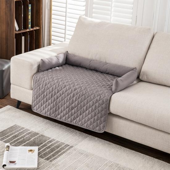 Чехол для кровати для собак, коврик для домашних животных, противоскользящая защита для дивана, водонепроницаемая подушка для сиденья автомобиля, уютное гнездо для собаки, диван-кровать, защита мебели